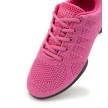Suny 165 Fuchsia Dames Danssneakers met Splitzool en met veters Suny 165 Fuchsia Dames Danssneakers met Splitzool en met veters