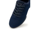 Suny 170 Navy Dames Danssneakers met Splitzool en met veters