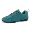 Anna Kern Suny 175 Petrol Dames Danssneakers met Splitzool