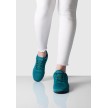 Suny Anna Kern 175 Petrol Dames Danssneakers met Splitzool van licht gebreid materiaal Suny Anna Kern 175 Petrol Dames Danssneakers met Splitzool van licht gebreid materiaal