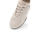 Suny Anna Kern 180 Beige Dames Danssneakers met Splitzool met veters Suny Anna Kern 180 Beige Dames Danssneakers met Splitzool met veters