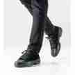 Suny Anna Kern 4005 comfortabele zwarte Heren Danssneakers met Splitzool