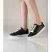 Suny Anna Kern 7010 Comfortabele Zwarte Nappa Leer Sneakers