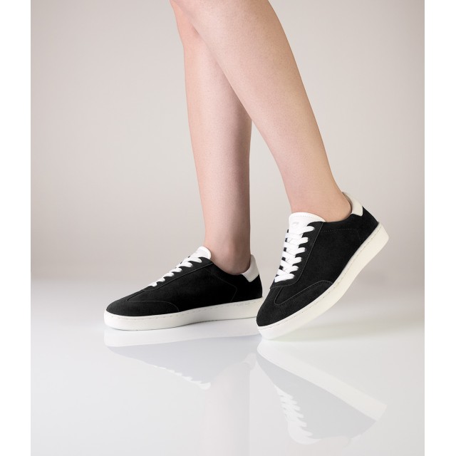 Anna Kern Femmes Dance Sneakers 155 - Noir Suède