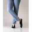 Suny Anna Kern 7015 Suede Zwarte Danssneakers met een flexibele zool