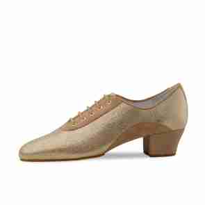 Anna Kern 007-35 Brienne Gold Dames dansschoenen met lage hak