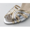 Werner Kern Kim Dames Dansschoenen met zilver platina grijs combinatie
