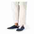 Casual Blauwe heren danssneakers Suny 7405 met veters voor latin en salsa
