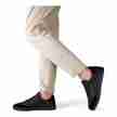 Suny Anna Kern 7430 Zwarte Nappa Leer Sneakers met volledige zool geschikt voor salsa jazz ballroom bachata
