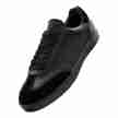 Suny Anna Kern 7430 Zwarte Nappa Leer Sneakers met volledige zool met veters