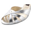 Nueva Epoca Yolanda Latin Dansschoenen voor Dames zilver zomers lichte kleur Nueva Epoca Yolanda Latin Dansschoenen voor Dames zilver zomers lichte kleur