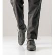 Werner Kern 28045 Cuneo grijze dansschoenen van suede ultralight gewicht soepele herenschoen