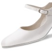 Werner Kern Ashley wit bruidsschoenen dansschoenen dames dichte neus instapmodel met bandje Werner Kern Ashley wit bruidsschoenen dansschoenen dames dichte neus instapmodel met bandje