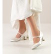Werner Kern Ashley wit bruidsschoenen dansschoenen dames satijn wit 6 cm hak brede voeten Werner Kern Ashley wit bruidsschoenen dansschoenen dames satijn wit 6 cm hak brede voeten