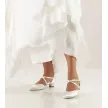 Werner Kern Felice zwart lederen klassieke dansschoenen met drukknoop gesp dames hakken