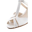 Werner Kern Francis bruidsschoenen dansschoenen lederen zool 6,5 cm hak open neusje Werner Kern Francis bruidsschoenen dansschoenen lederen zool 6,5 cm hak open neusje