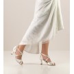 Werner Kern Francis bruidsschoenen dansschoenen lederen zool wit satijn verven Werner Kern Francis bruidsschoenen dansschoenen lederen zool wit satijn verven