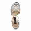Nueva Epoca zilveren latin schoenen zachte zool