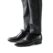 Werner Kern 28015 Lugano dansschoenen mannen zwart leer normale breedte suede zool