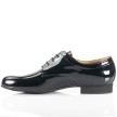 dansschoen van zwart lakleer Werner Kern 28012 model met veters voor heren dansschoen van zwart lakleer Werner Kern 28012 model met veters voor heren