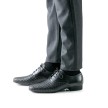 Werner Kern 28018 Como heren dansschoenen gevlochten neus van leer zwart