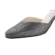 Werner Kern Abby glitter dansschoenen donkergrijs met dichte neus puntig klassiek model Werner Kern Abby glitter dansschoenen donkergrijs met dichte neus puntig klassiek model