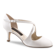 Nueva Epoca India Dansschoen Bruidsschoen Wit Satijn 6 cm hak Nueva Epoca India Dansschoen Bruidsschoen Wit Satijn 6 cm hak