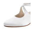 Werner Kern Gala bruidsschoenen dames wit satijn ronde dichte neus comfort breed voetbed Werner Kern Gala bruidsschoenen dames wit satijn ronde dichte neus comfort breed voetbed