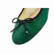 Werner Kern Juma dames instappers met strik groen suede