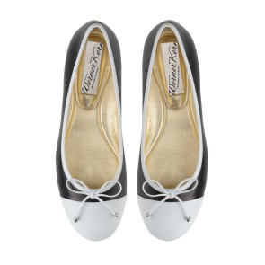 Werner Kern Mimi Dames Ballerina's zwart wit