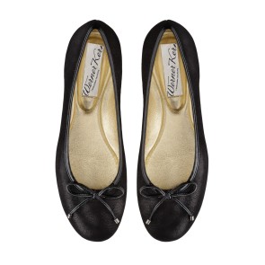 Werner Kern minu ballerina's voor dames zwart glitter