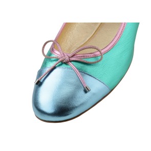 Werner Kern Pina Ballerina's voor dames turquoise roze