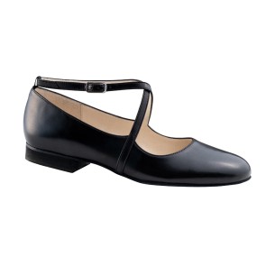 Werner Kern Fanny Dames Ballroomschoenen Zwart Leer