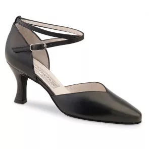 Werner Kern Betty dichte Dames Dansschoenen met Puntig neusje en Enkelbandje - 2 hakhoogtes